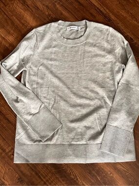 NWOT 89th & Madison Light Gray Crewneck Sweater